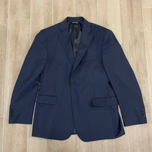 Ermenegildo Zegna Navy blue pinstripe suit Slim Fit Size 40S